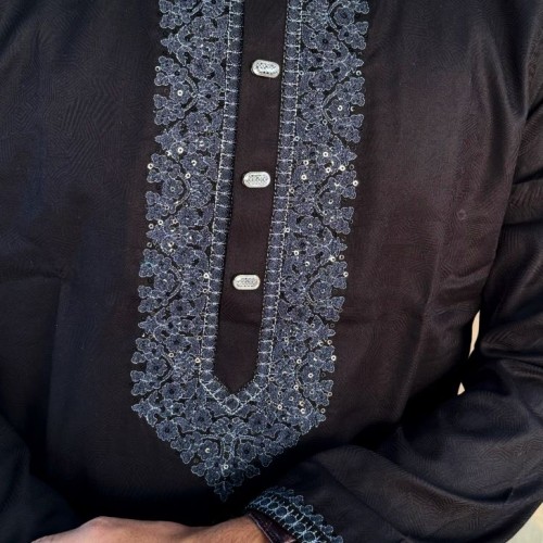 চায়না জেকেট কটন পাঞ্জাবী - কোড: ৬০২