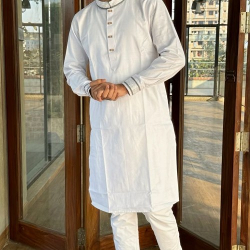 কফ হাতা পাঞ্জাবী - ৬০৭