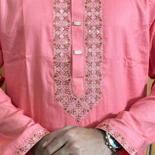 সিকুএন্স এমব্রয়ডারি পাঞ্জাবী - কোড: ৬২৮