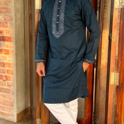 চায়না জেকেট কটন পাঞ্জাবী - কোড: ৬০৩