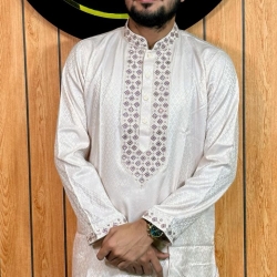 টিস্যু কটন পাঞ্জাবী - ৬২৩